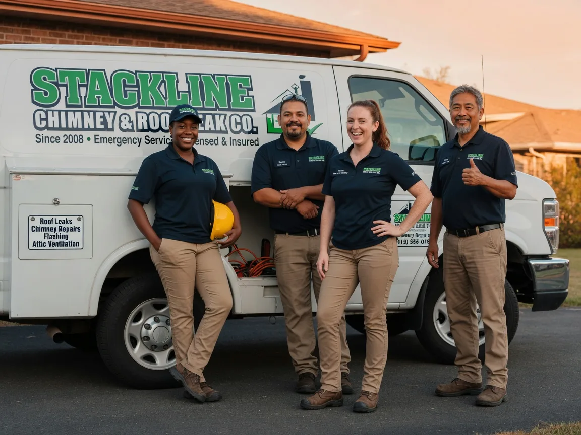 Chimney flashing repair company in Bridgeton, NC